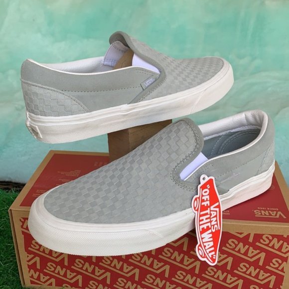 UNISEX VANS CLASSIC SLIP ON Embossmnichk Mrggrytrwht - Picture 5 of 14